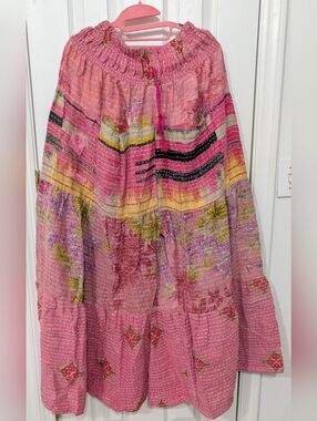 Kantha Bae Lotus Wide Leg Pants (OS)